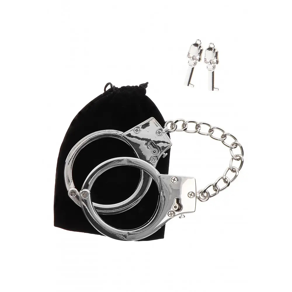 Наручники Taboom Silver Plated BDSM - фото 3