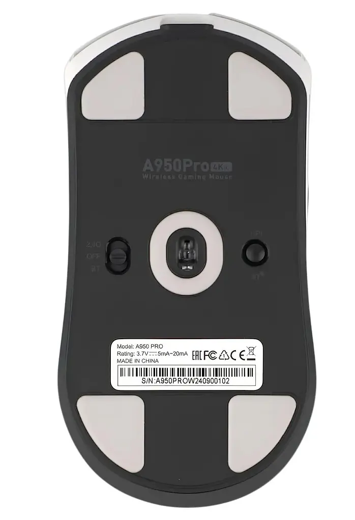 Миша DAREU A950 PRO White (MS-A950P-WT) - фото 7
