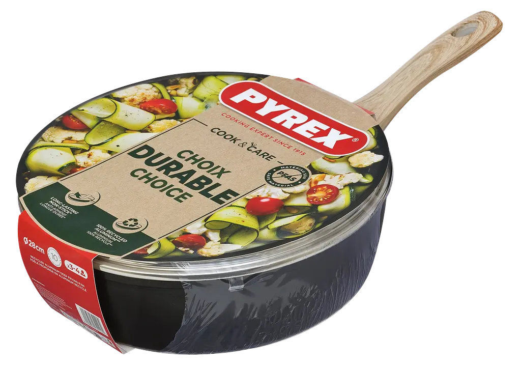 Сковорода Cook&Care 28 см, глибока Pyrex kuh0017327 - фото 3