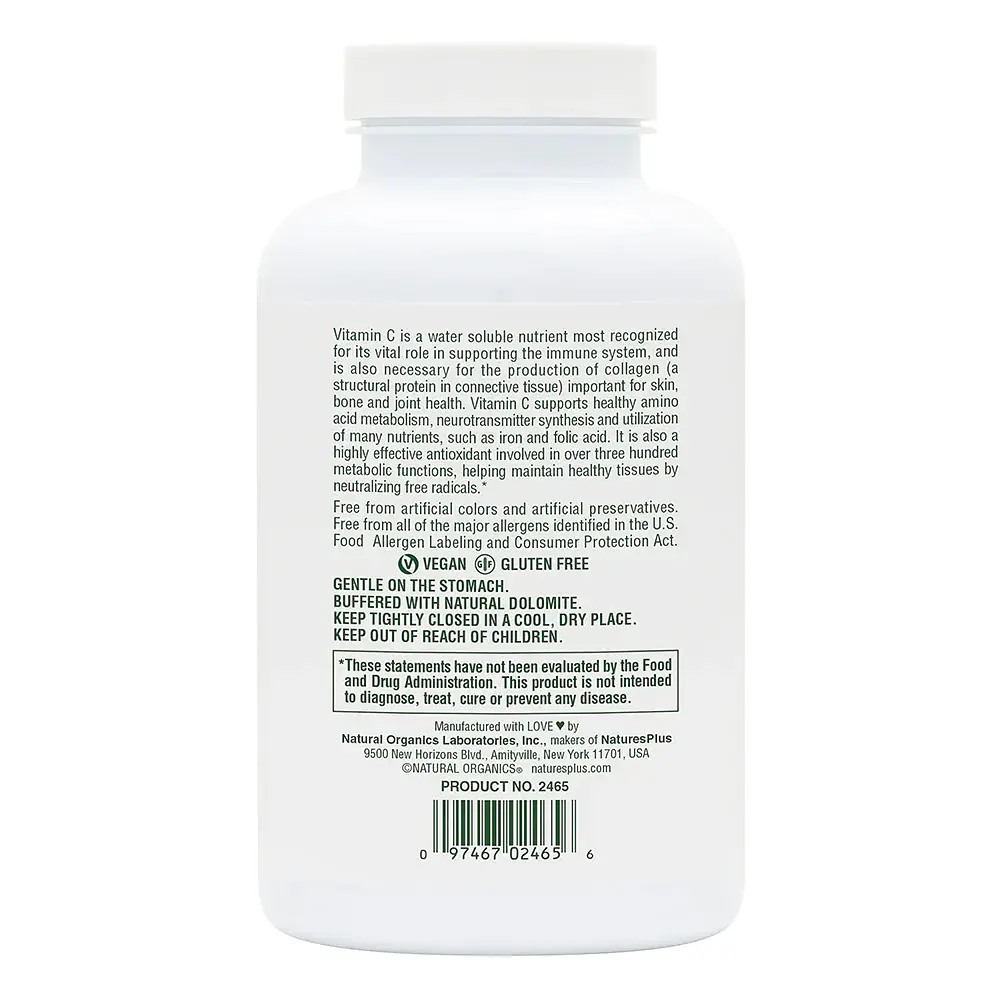 Вітаміни та мінерали Natures Plus Orange Juice Vitamin C 500 mg, 90 жувальних таблеток - фото 3