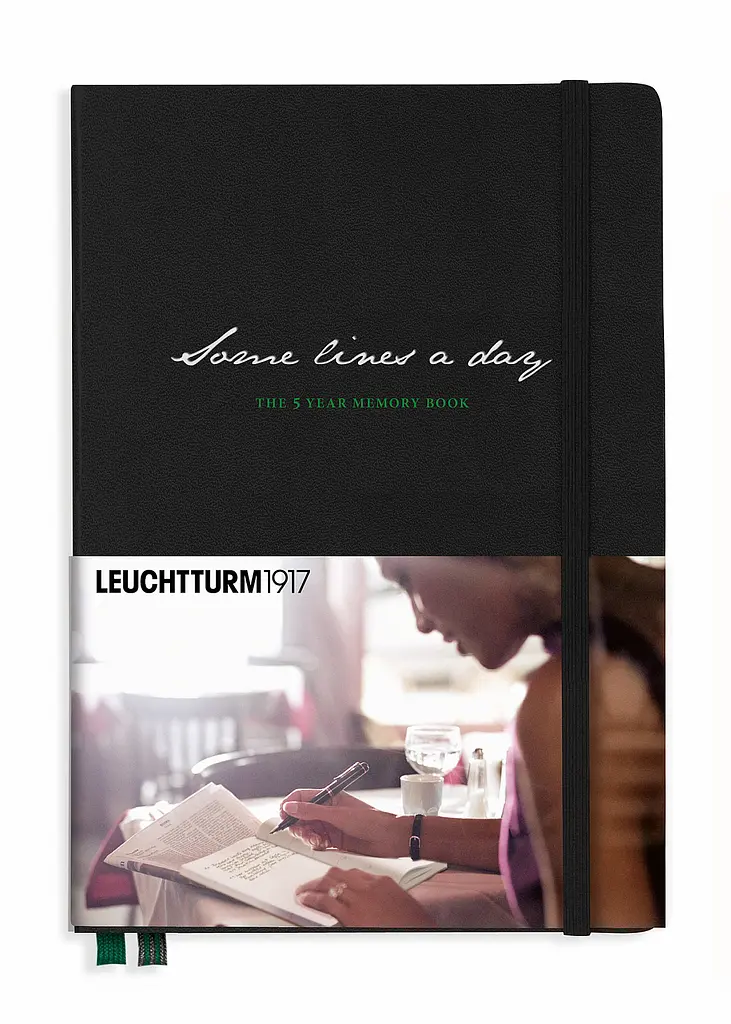 Щоденник Leuchtturm1917 Some lines a day на 5 років, чорний (343552) - фото 7