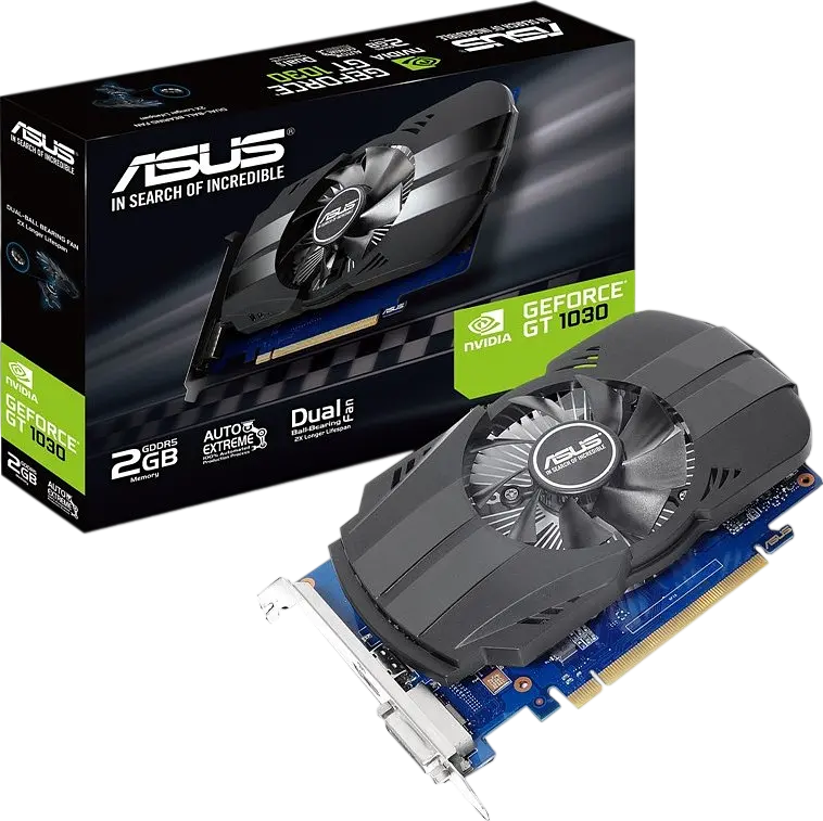 Відеокарта GeForce GT 1030 2GB Asus Phoenix OC Phoenix (PH-GT1030-O2G) Б/В