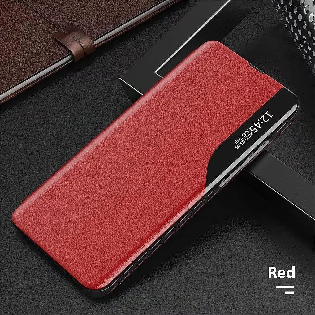 Чохол SEAHAI для Xiaomi Redmi Note 12 Pro 4G, Flip Clear View Напівпрозора обкладинка, що стоїть Стильний м'який силіконовий Books - фото 3