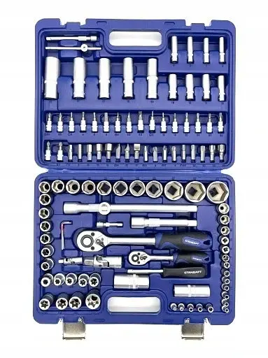 Автомобільний набір інструментів 1/4", 1/2" 108 од. (6-гр.) СТАНДАРТ STM-0108-6 - фото 7