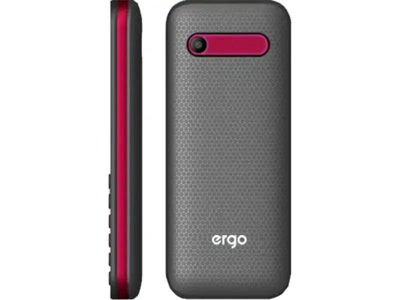 Мобільний телефон Ergo E241 Dual Sim Red - фото 3