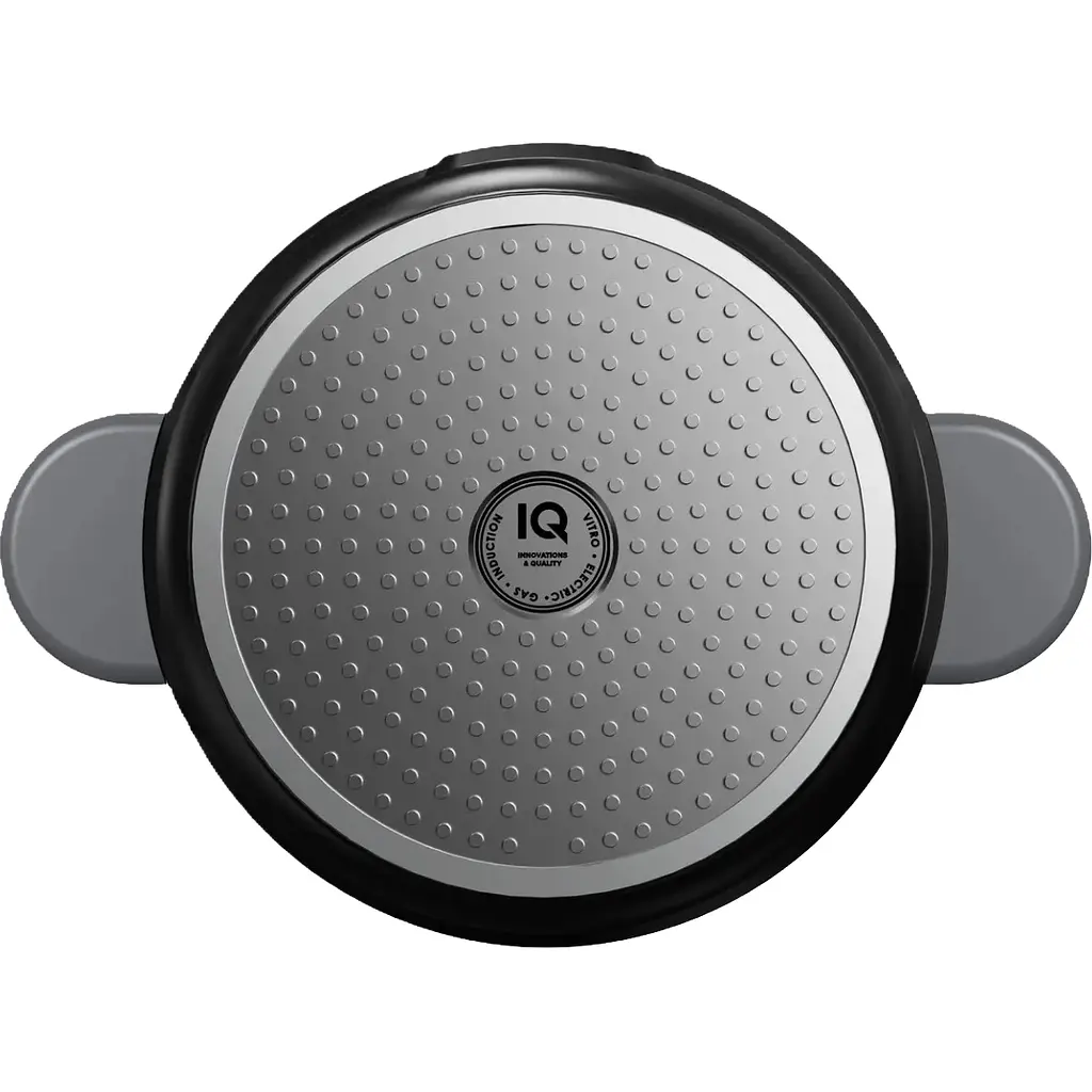 Сотейник IQ Be Creative алюминиевый 28 см с крышкой антипригарный (IQ-2147-28) - фото 3