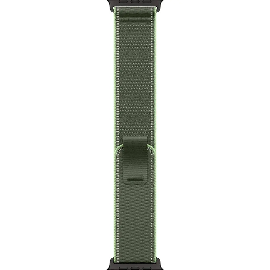Смарт-годинник Apple Watch Ultra 3 49mm Black Titanium Case with Green/Neon Trail Loop S/M (MG9N4) - фото 3