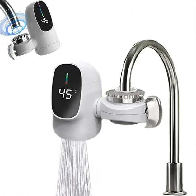Водонагрівач WATER HEATER ZSW-D03 • Електрична насадка на кран з проточним водонагрівачем і LCD дисплеєм - фото 2
