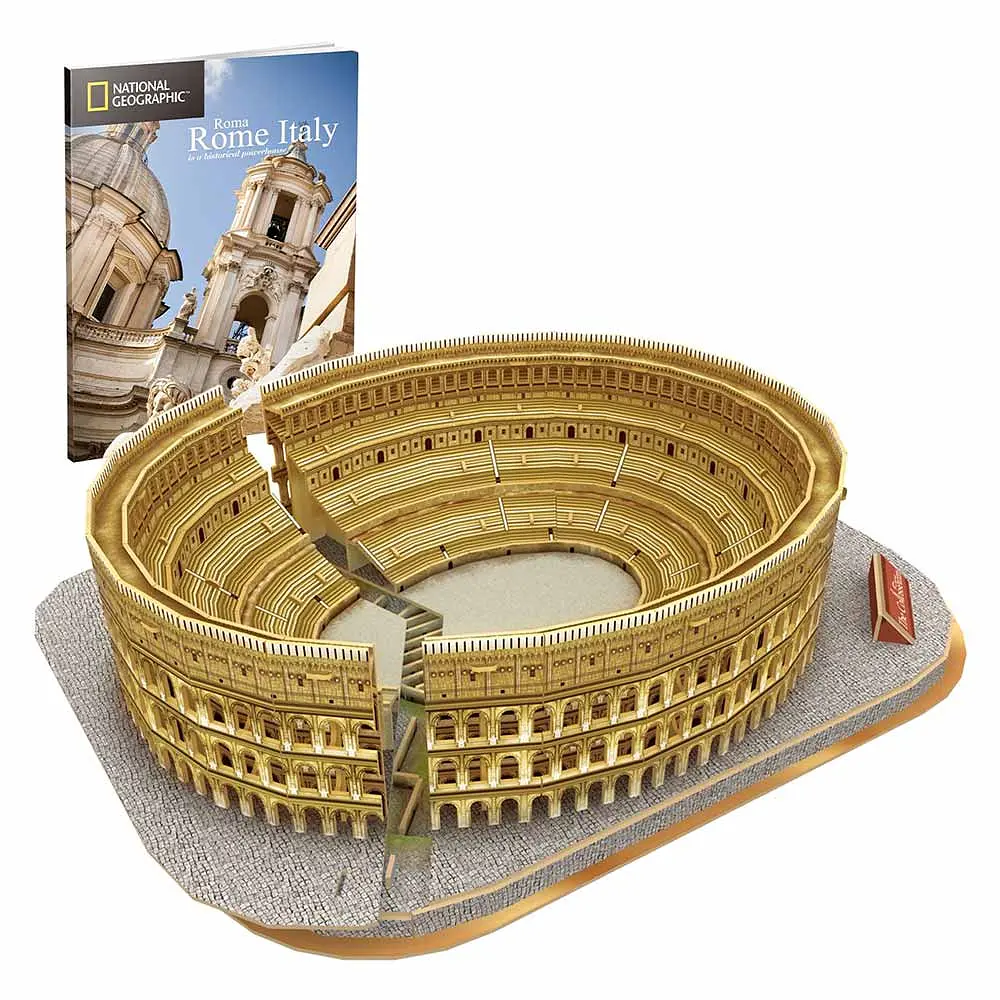 Пазл 3D CubicFun National Geographic Колизей, 131 элемент (DS0976h) - фото 2