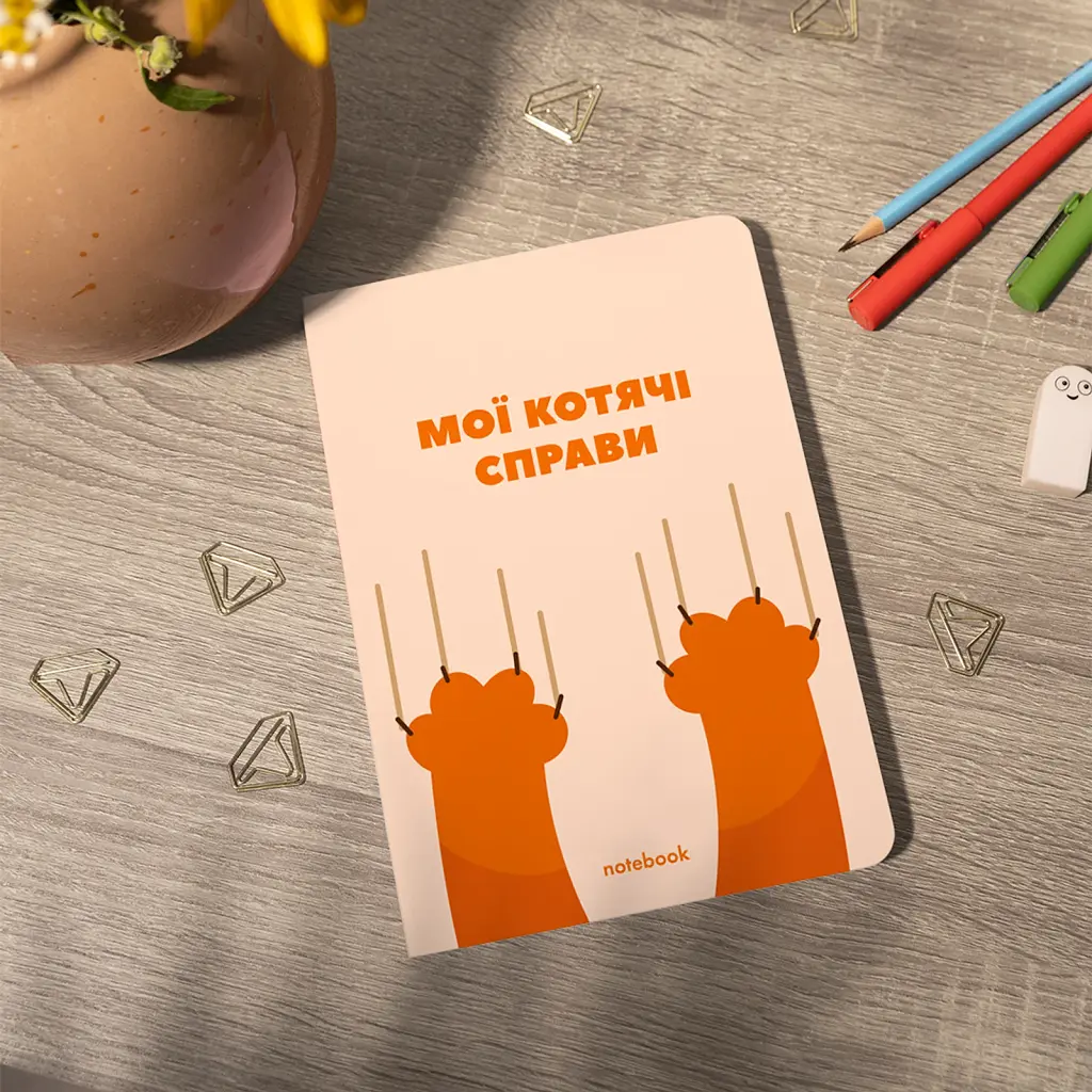 Блокнот у клітинку ORNER «Мої котячі справи» - фото 5