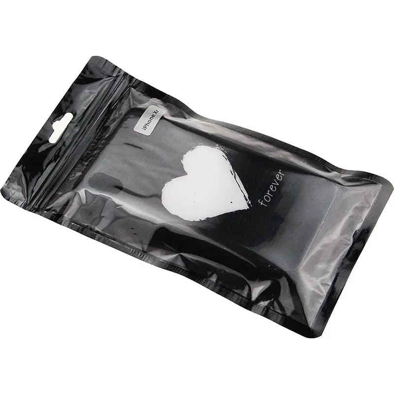 Чохол-накладка Toto Glass Fashionable Case Apple iPhone XR White Heart on Black - фото 2