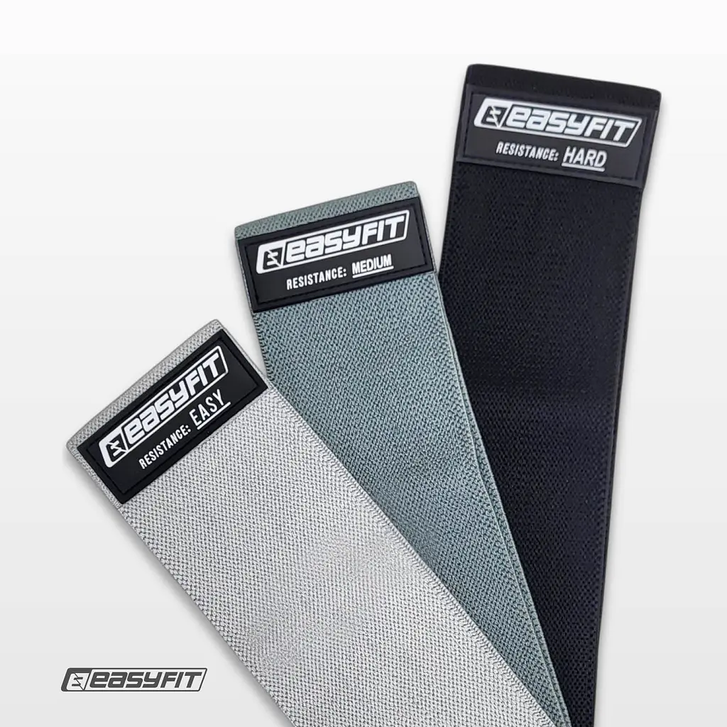 Тканинна гумка для фітнесу EasyFit MEDIUM - фото 9