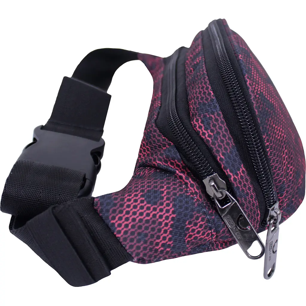 Сумка-бананка Bagland Bella 2 л сублімація 466 різнобарвна (00202664) - фото 2