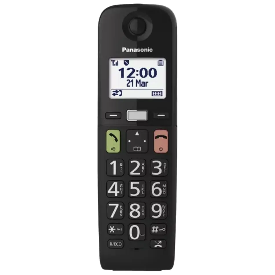 Panasonic Радіотелефон Panasonic KX-KX-TGU110UAB, чорний - фото 3