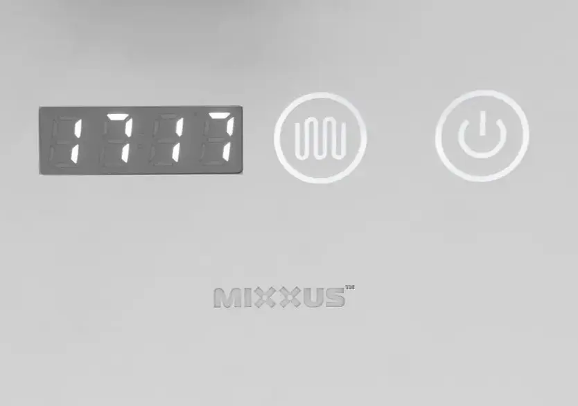 Дзеркало Mixxus Plain MC02-60 (годинник, LED-підсвічування, антизапотівання) (MI6012) - фото 10