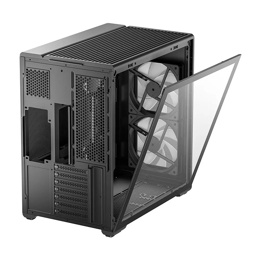 Корпус для ПК Deepcool CG590 Mesh 2F Black (R-CG590MESH-BKANA2-G) - фото 10