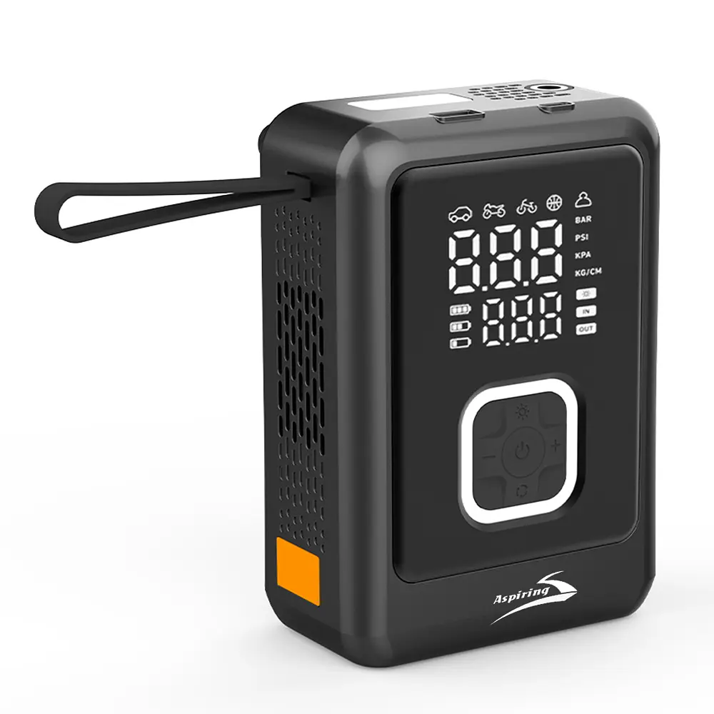 Пускозарядний пристрій Aspiring Jump 4 Power bank 3-in-1 with inflator - фото 2