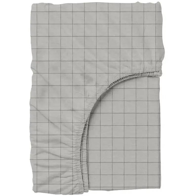 Простирадло на резинці Cosas Grey Geometry 180х200х20 см (CellAshgrey_180х200х20)