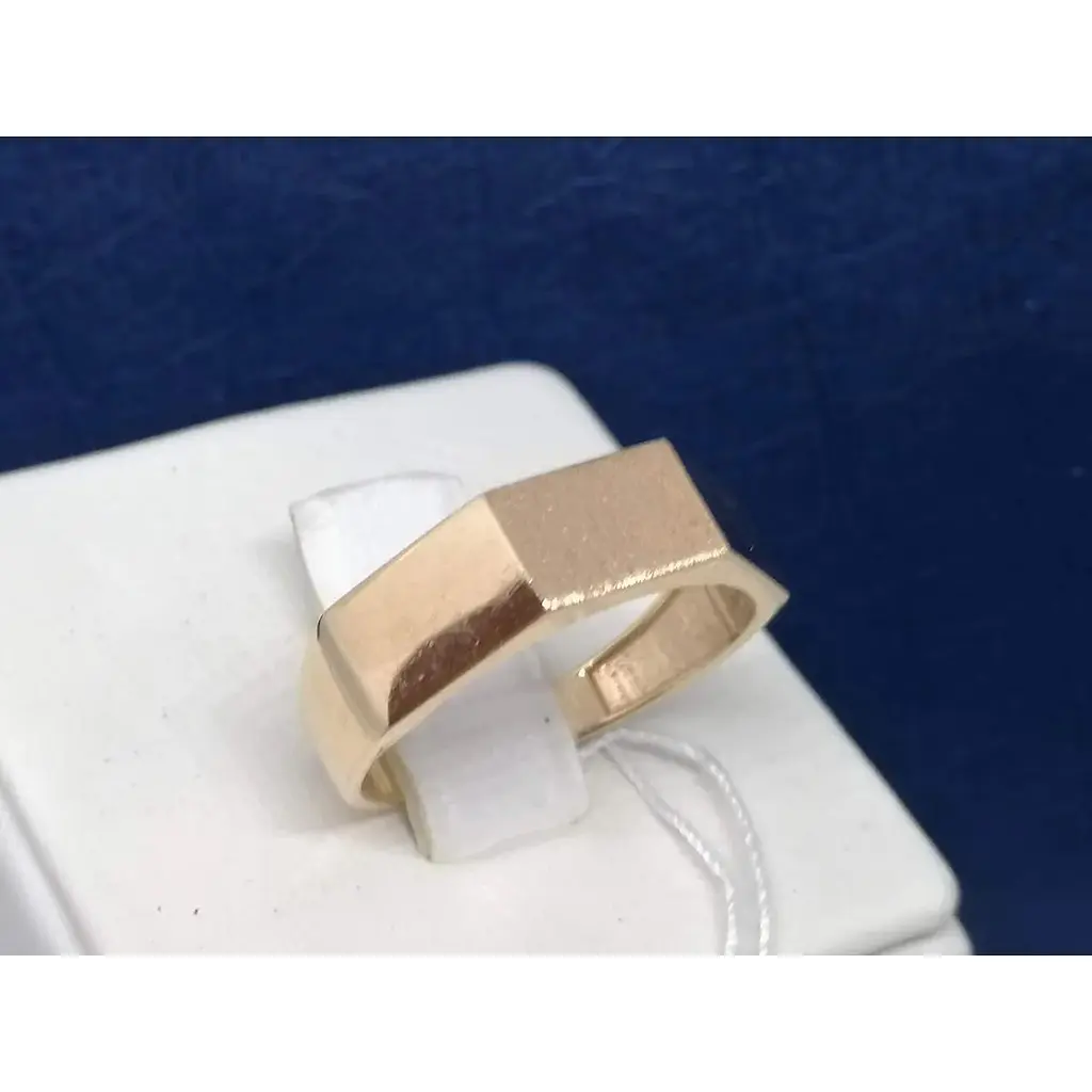 Золоте кільце Столична Ювелірна Фабрика. 154813 17,5 - фото 2