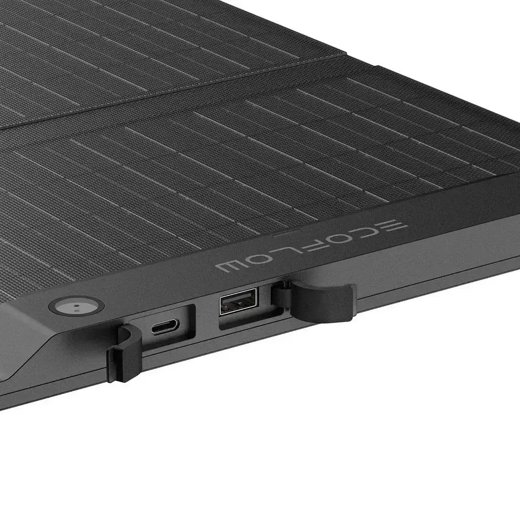 Сонячна панель EcoFlow 28W Solar Panel - Type-C 28 Вт / 5 В, 9 В, 12В, 18В (EFSOLAR28W-P-S-TY-4-EU) - фото 4