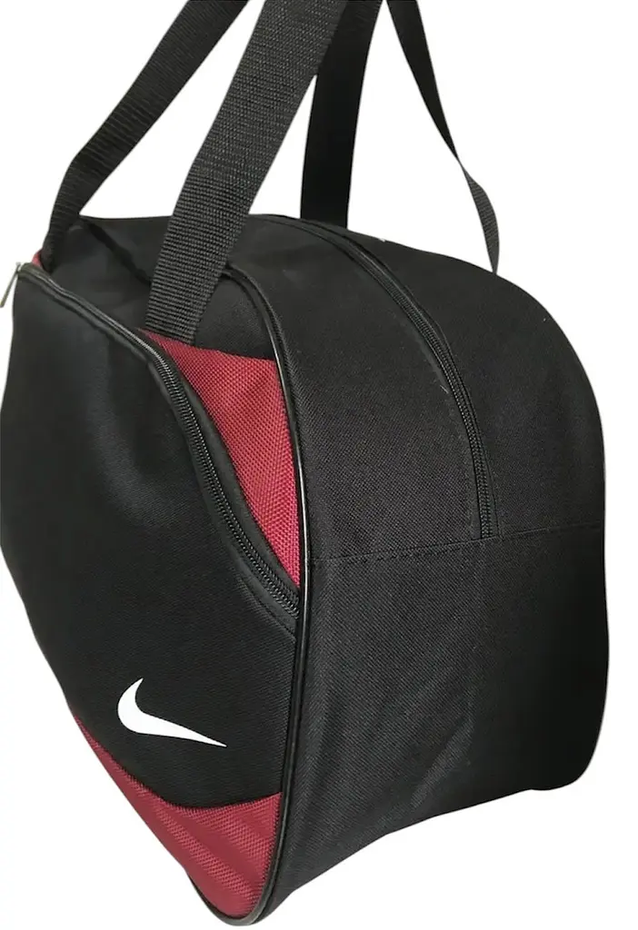 Дорожня сумка з великою кишенею Nike 4477 чорна - фото 2
