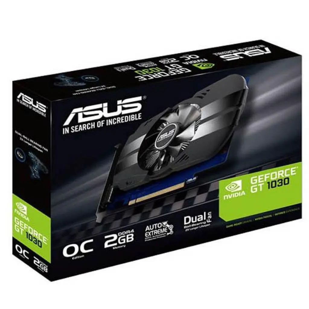 Відеокарта ASUS GT 1030 2Gb Phoenix OC (PH-GT1030-O2GD4) (GDDR4, 64 bit, PCI-E 3.0 x16) Б/в - фото 4