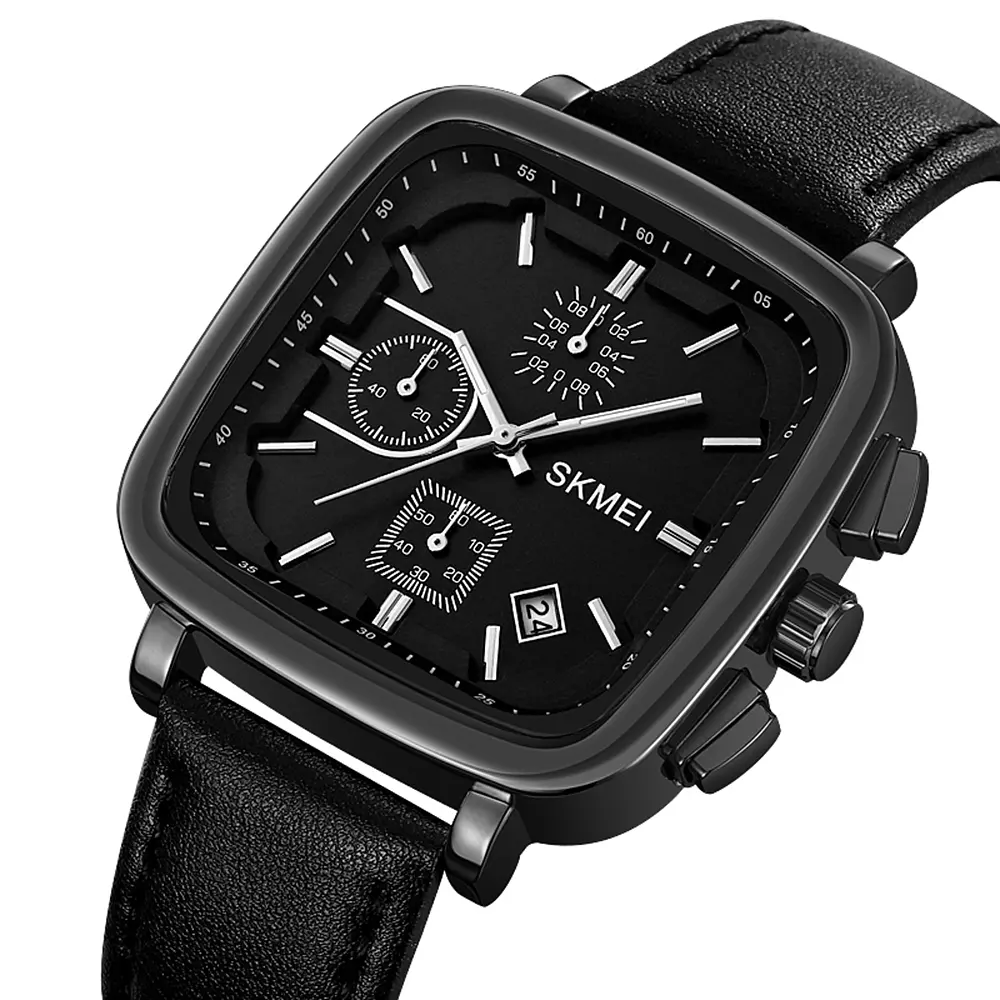 Чоловічий наручний годинник 2182BKSI Black-Silver Skmei acs0030175 - фото 2