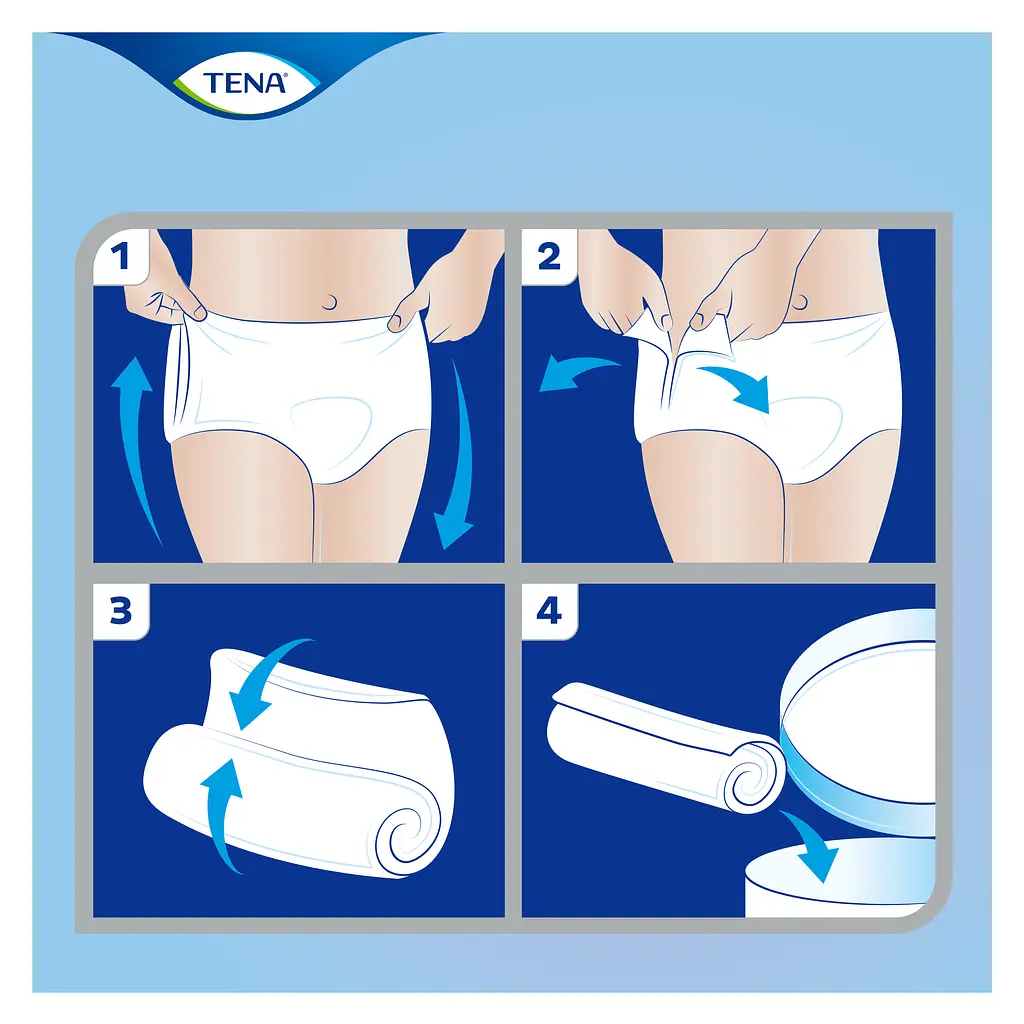 Труси-підгузки для дорослих Tena Pants Plus XL, 12 шт. - фото 3
