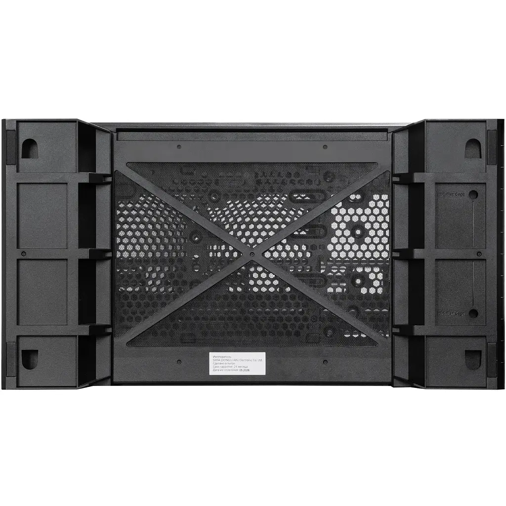 Корпус Chieftec VISTA MAX GX-30B-OP 4x140mm A-RGB, ATX, без БЖ, Black - фото 5