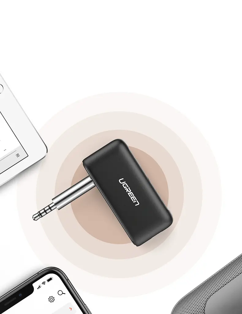 Bluetooth ресивер UGREEN 70303 CM276 bluetooth 5.0 Receiver Audio Adapter - фото 3