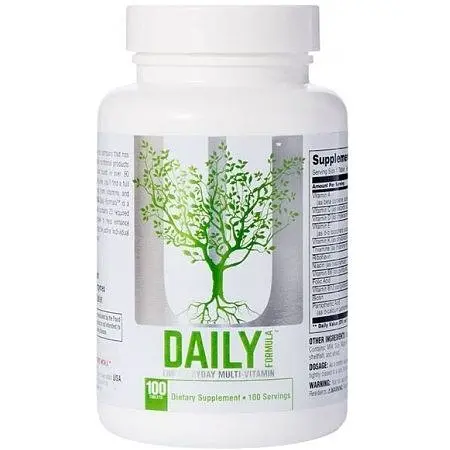 Вітаміни та мінерали Universal Nutrition Naturals Daily Formula, 100 таблеток - фото 1
