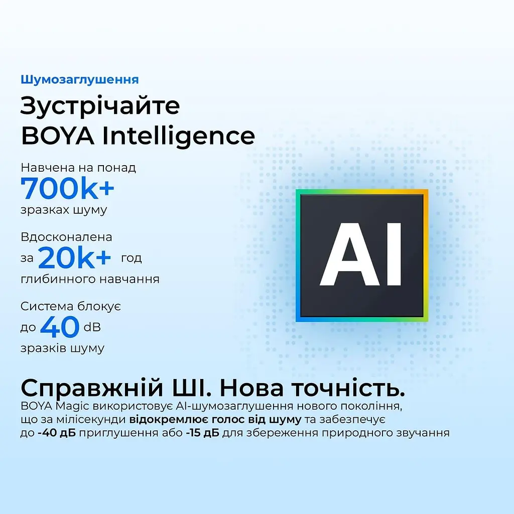 Микрофон Boya Magic-02 Type-C/Lightning Black (Magic-02) - фото 11