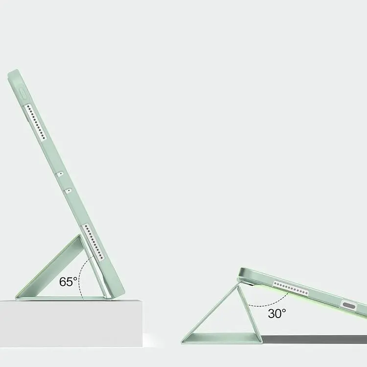 Чохол-книжка BeCover Tri Fold Soft TPU Silicone для Apple iPad Pro 11" M4 2024 Light Green (711747) - фото 5