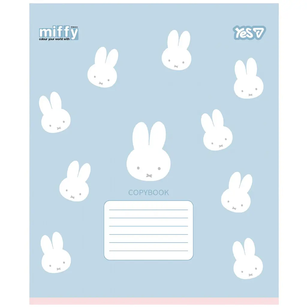 Набір зошитів Yes Miffy Flowers 12 аркушів у лінію 25 шт. (768709) - фото 2