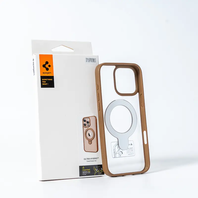 Чохол для смартфона Spigen AAA Magnetic Ring for Apple iPhone 16 Pro Brown - фото 4