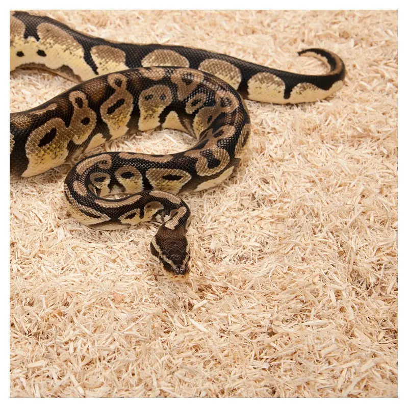 Субстрат з тополі Repti-Zoo Aspen Snake Bedding 2,4 л (SB001) для змій та копаючих рептилій - фото 5