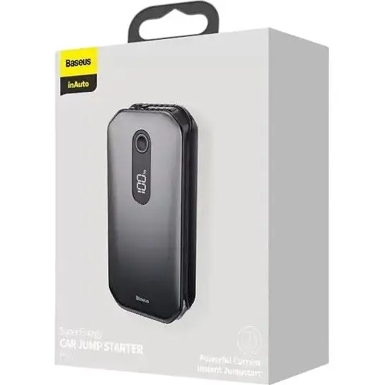Пускозарядний пристрій Baseus Car Jamp Starter Super Energy Pro 3in1 12V 12000mAh з функцією павербанку - фото 5