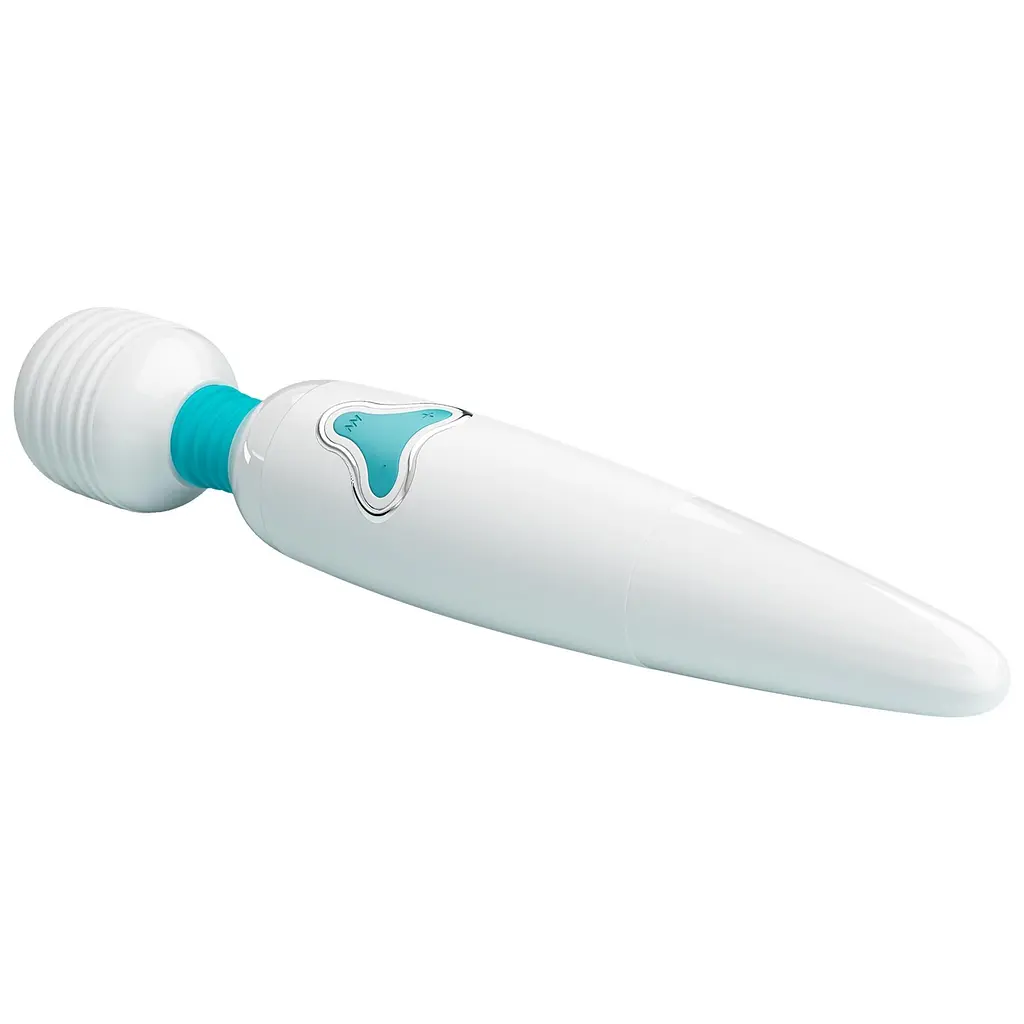 Вібромасажер Pretty Love Body Wand Cloud, 25 см (білий) - фото 2