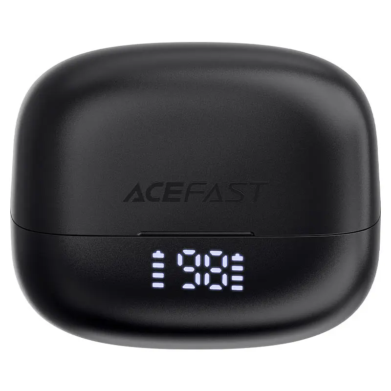 Бездротові навушники Acefast W1 Active Noise Cancelling true wireless earbuds Black (6974316283614) - фото 3