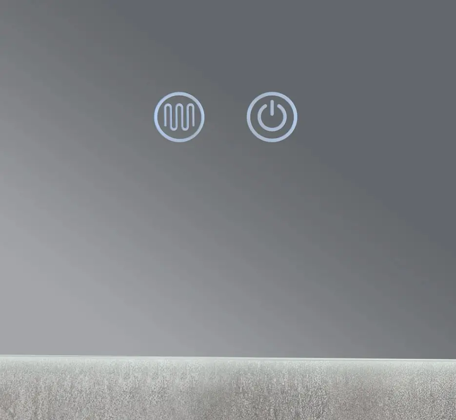 Дзеркало Qtap Taurus (TA1) прямокутне з LED-підсвіткою Touch, антизапотіванням QTTAU120080048958 - фото 4
