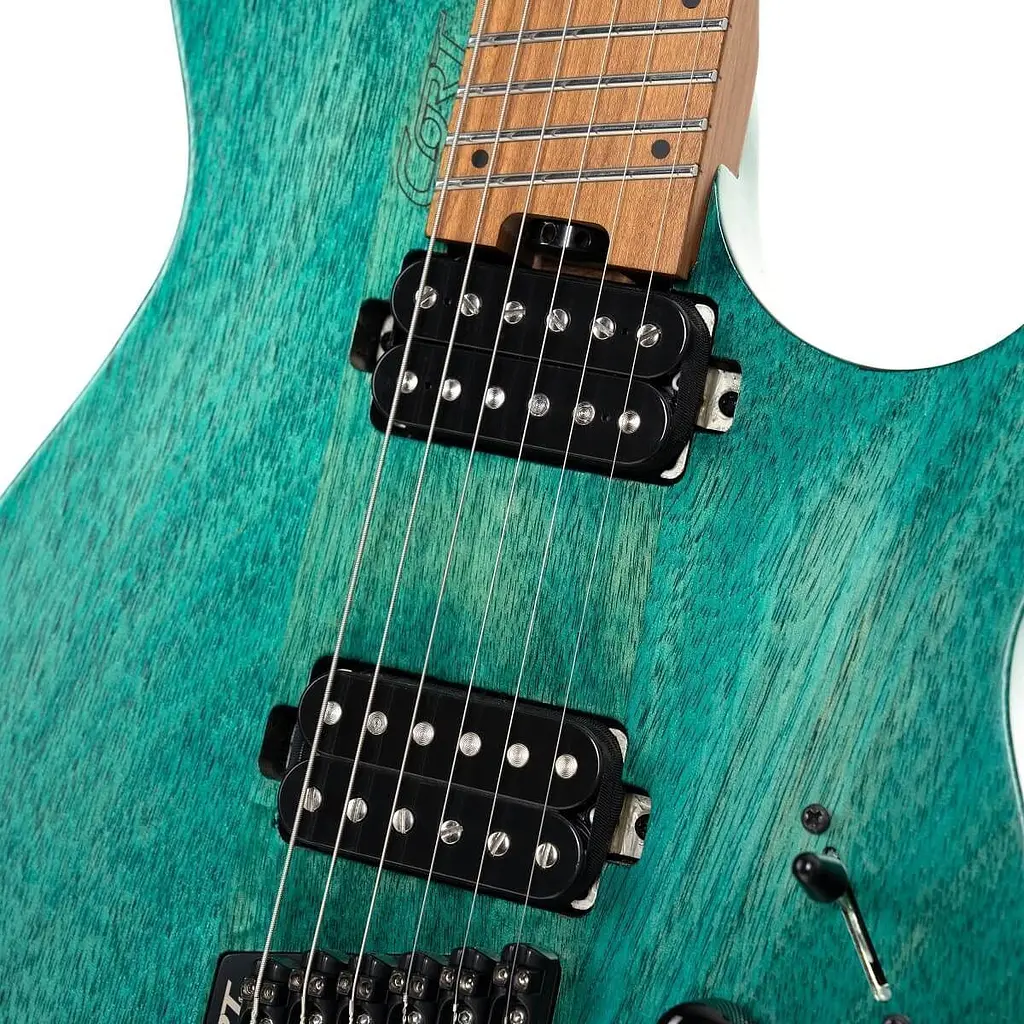 Электрогитара Cort Space G6MS Semi Gloss Turquoise - фото 6