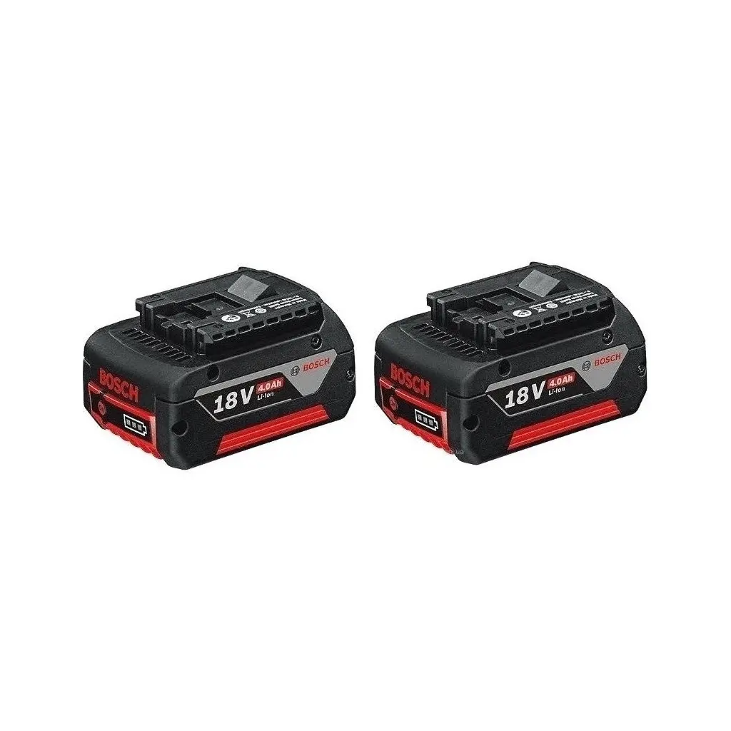 Набір акумулятор + зарядний пристрій Bosch 2xGBA 18Вх4.0Ah + GAL 18V-40 (1.600.A01.9S0) - фото 3