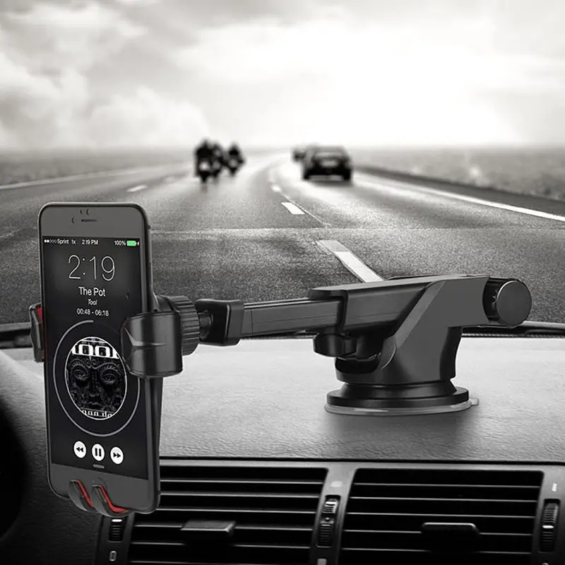 Автодержатель Hoco CA26 Car Mount Holder (Black) [73727] - фото 7