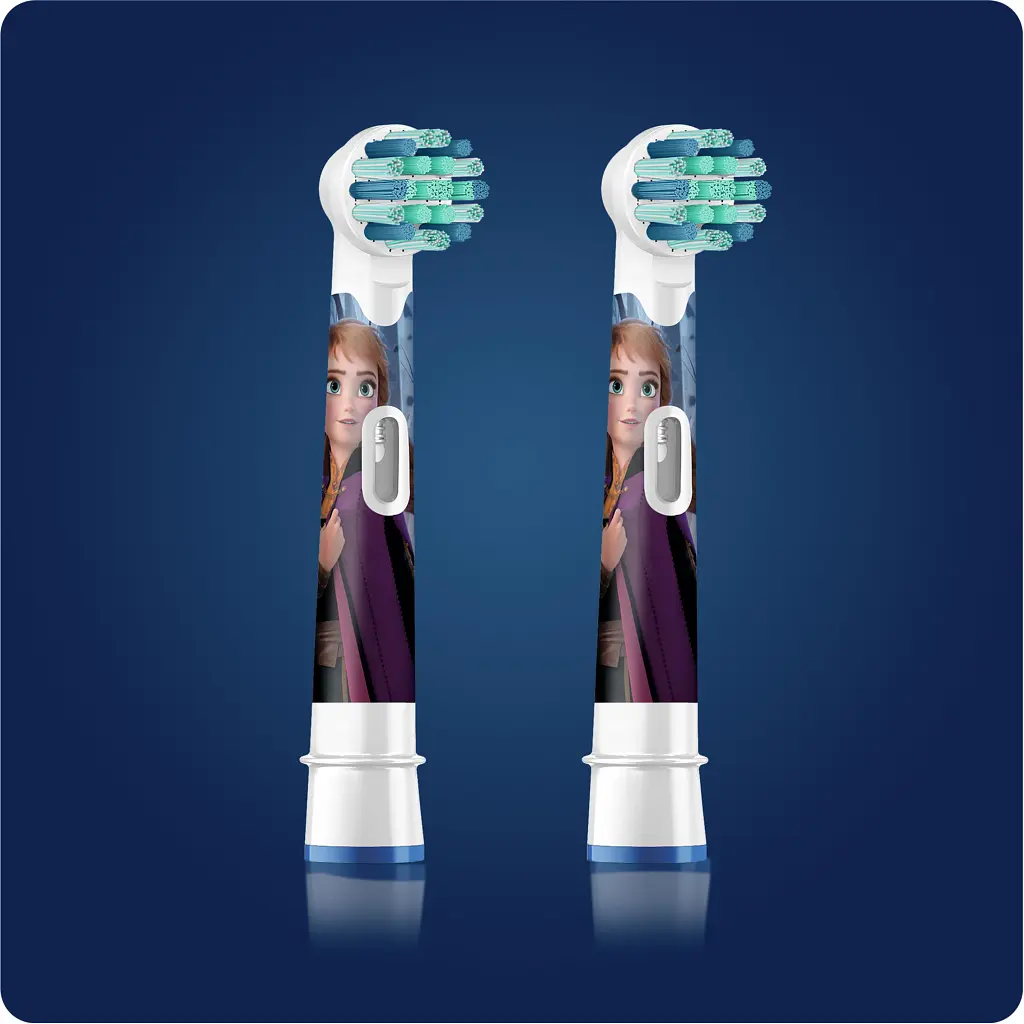 Насадка для зубної щітки Oral-B Kids Frozen II, 2 шт (4210201383994) - фото 2