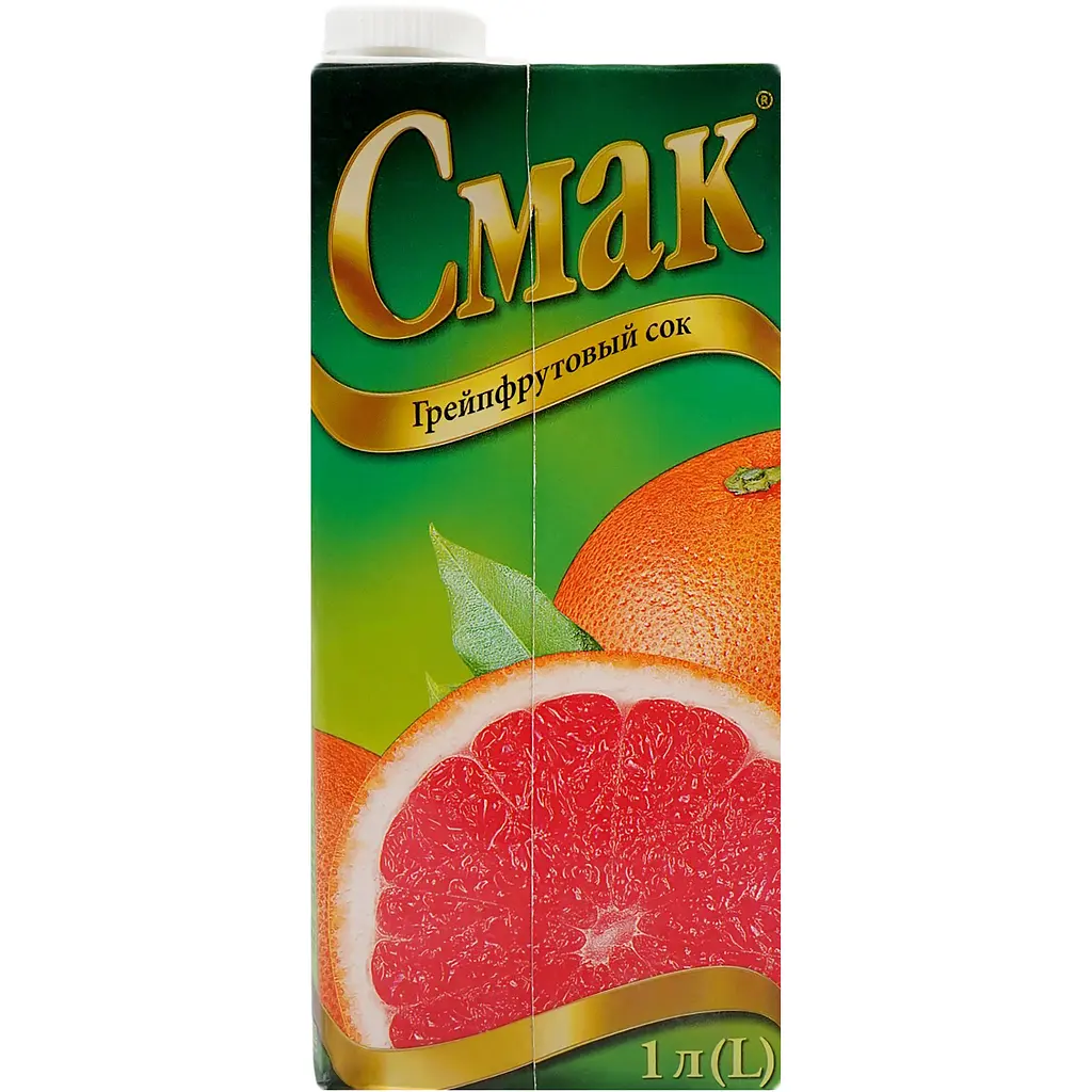 Сік Смак Грейпфрутовий 1 л - фото 4