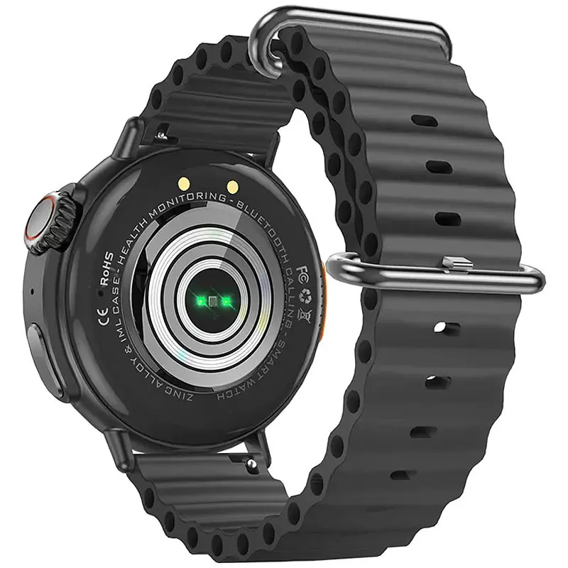 Смарт-годинник Y18 Smart sports watch (call version) Black Hoco teh0030141 - фото 2