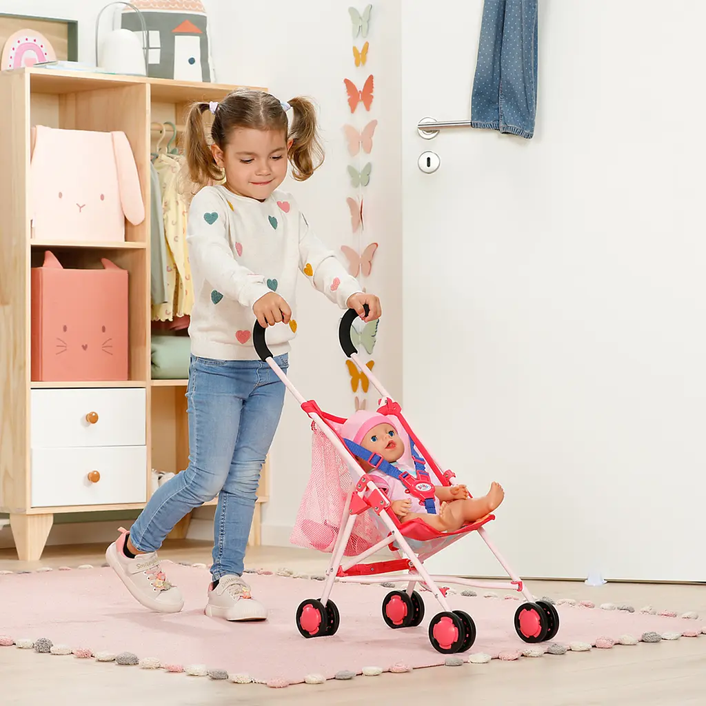 Коляска для куклы Baby Born Яркий город (840665) - фото 6