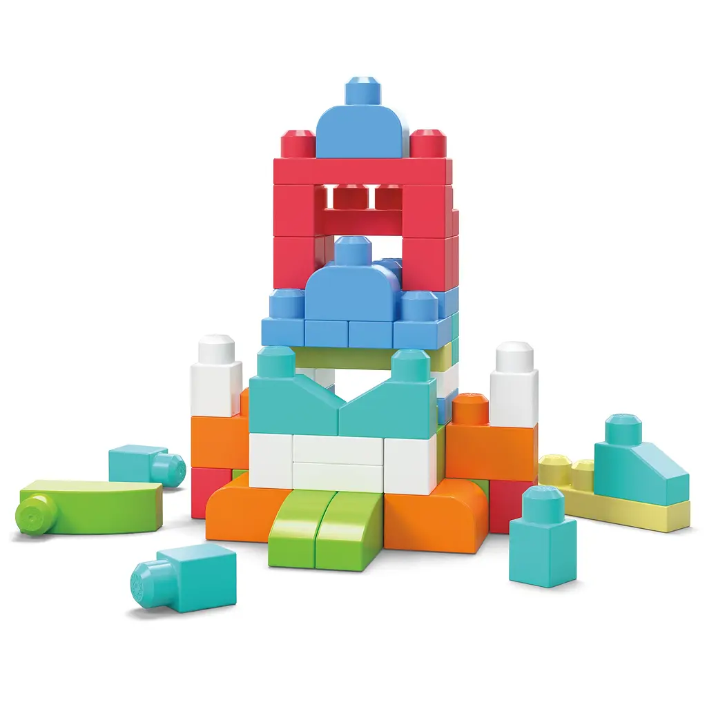 Конструктор Mega Bloks, рожевий, 60 деталей (DCH54) - фото 4