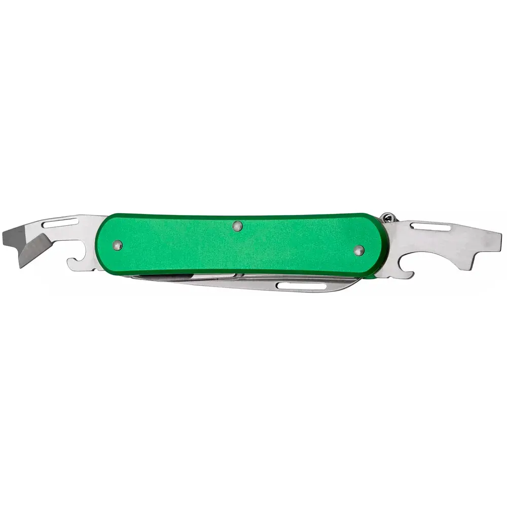 Ніж багатофункціональний Fox Vulpis Aluminium OD Green. 4 інструменти - фото 4