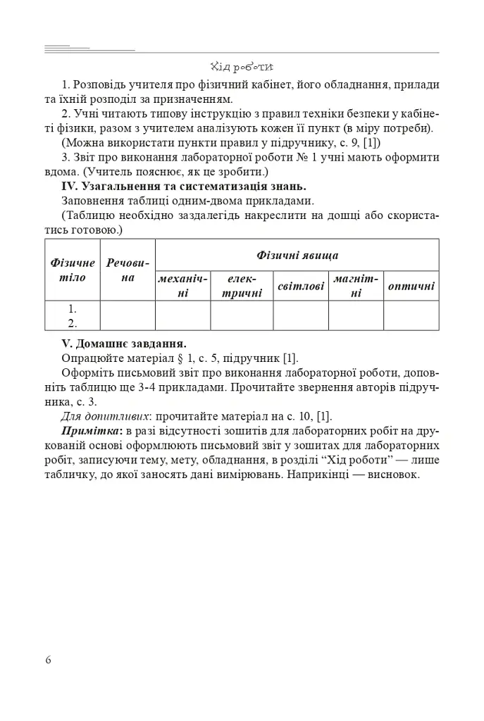 Уроки фізики. 7 клас. Посібник для вчителя - Михайло Тимочків - фото 5